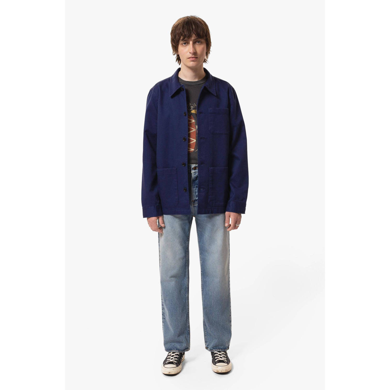 Nudie Jeans overshirt Barney Worker
