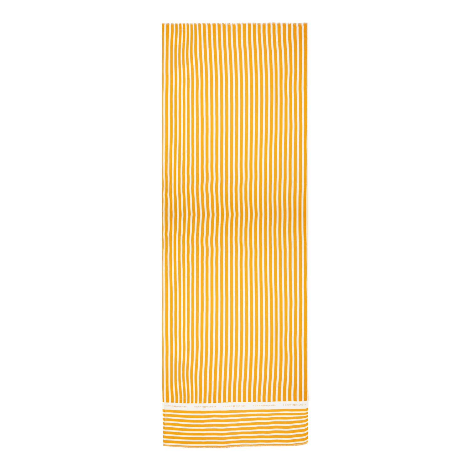 Tommy Hilfiger sjaal Essential Flag geel