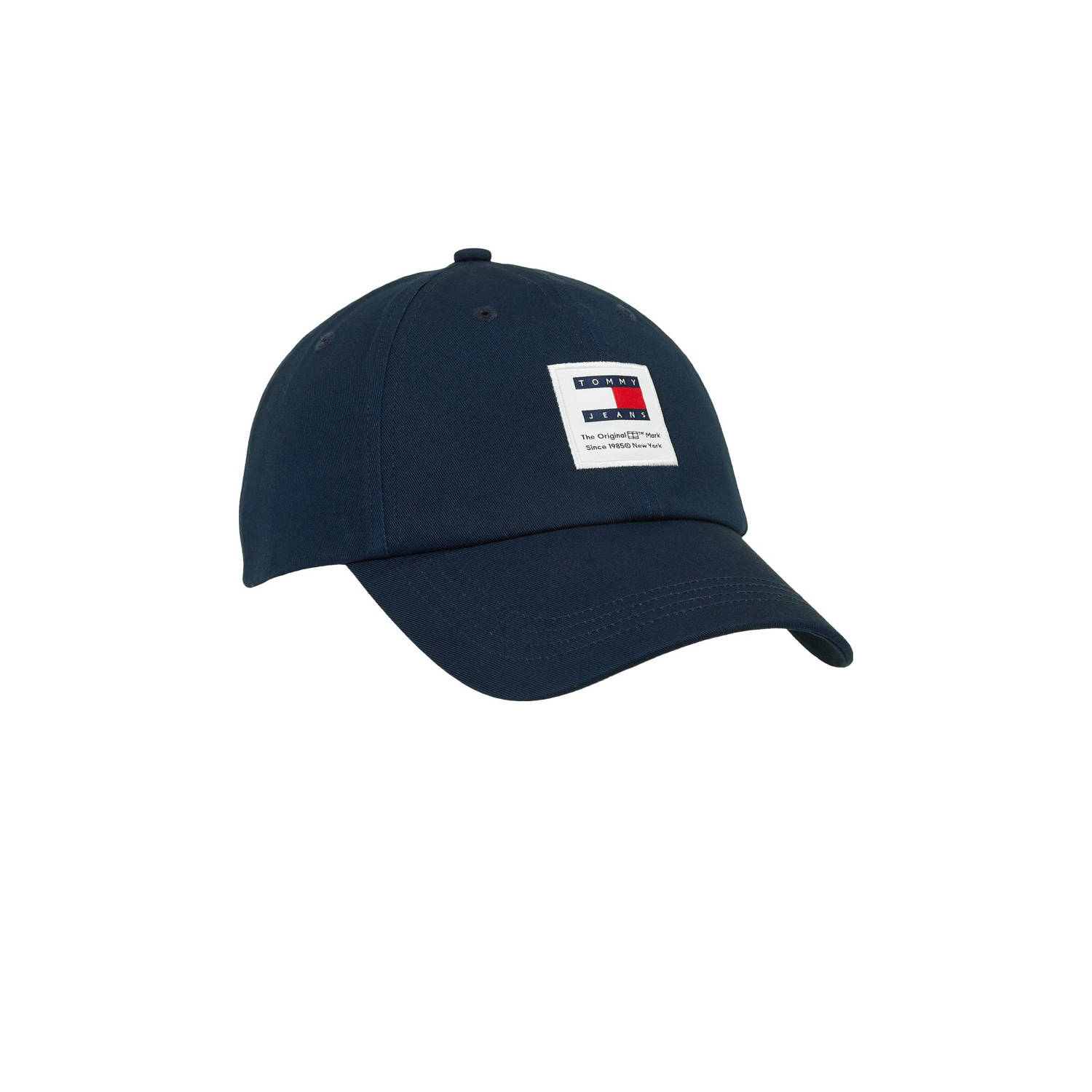 Tommy Jeans pet TJM Modern Patch donkerblauw