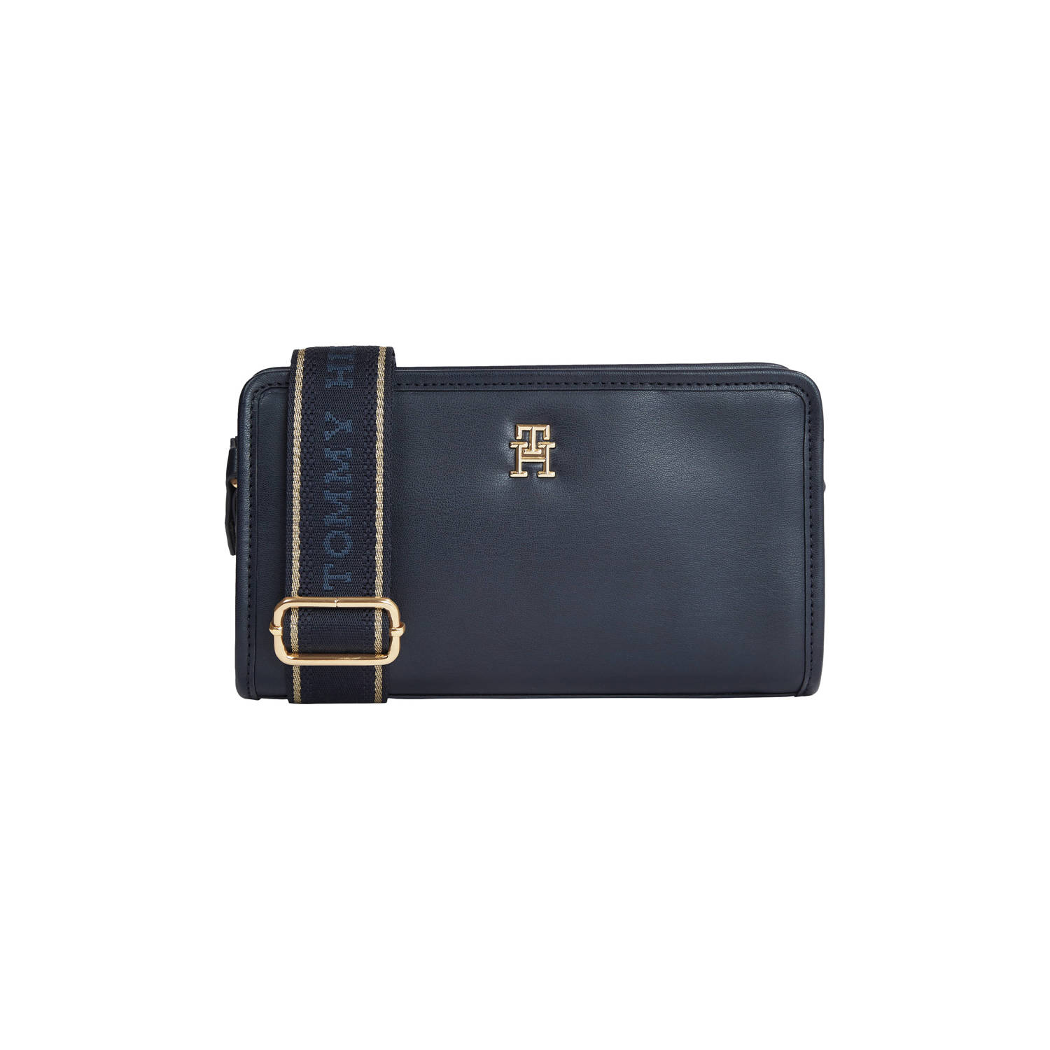 Tommy Hilfiger crossbody tas TH Monotype donkerblauw