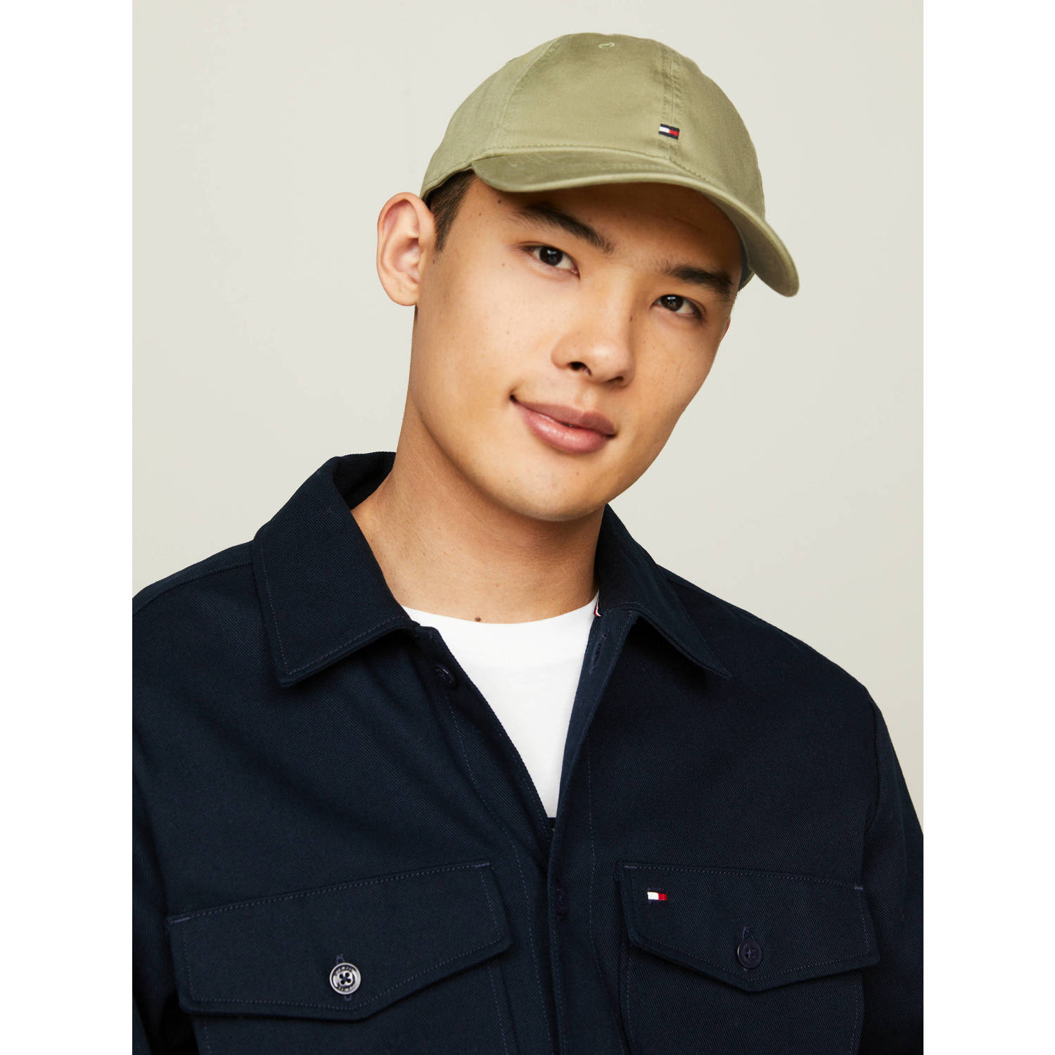 Tommy Hilfiger pet met logo groen