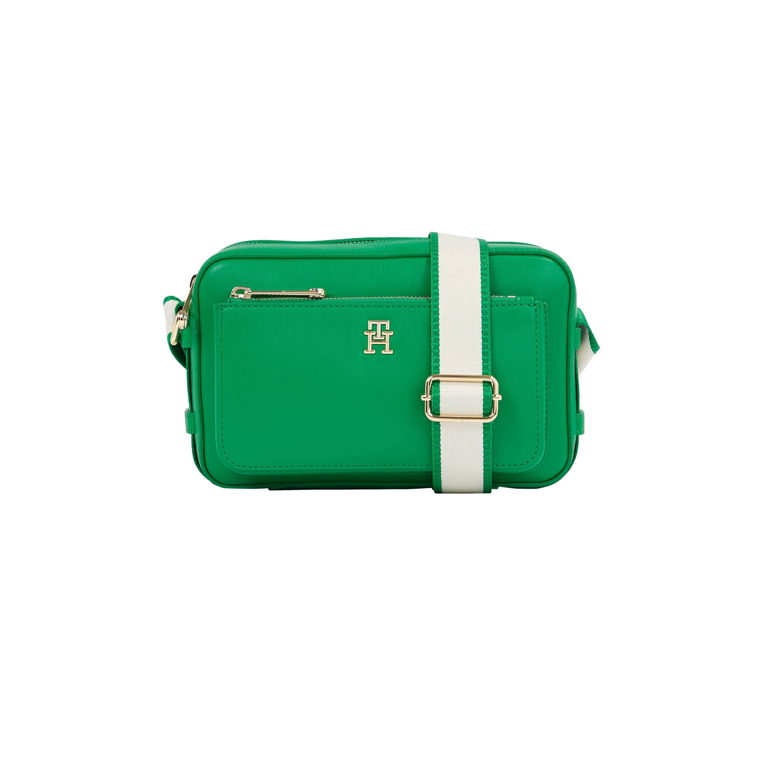 Tommy Hilfiger crossbody tas Iconic groen