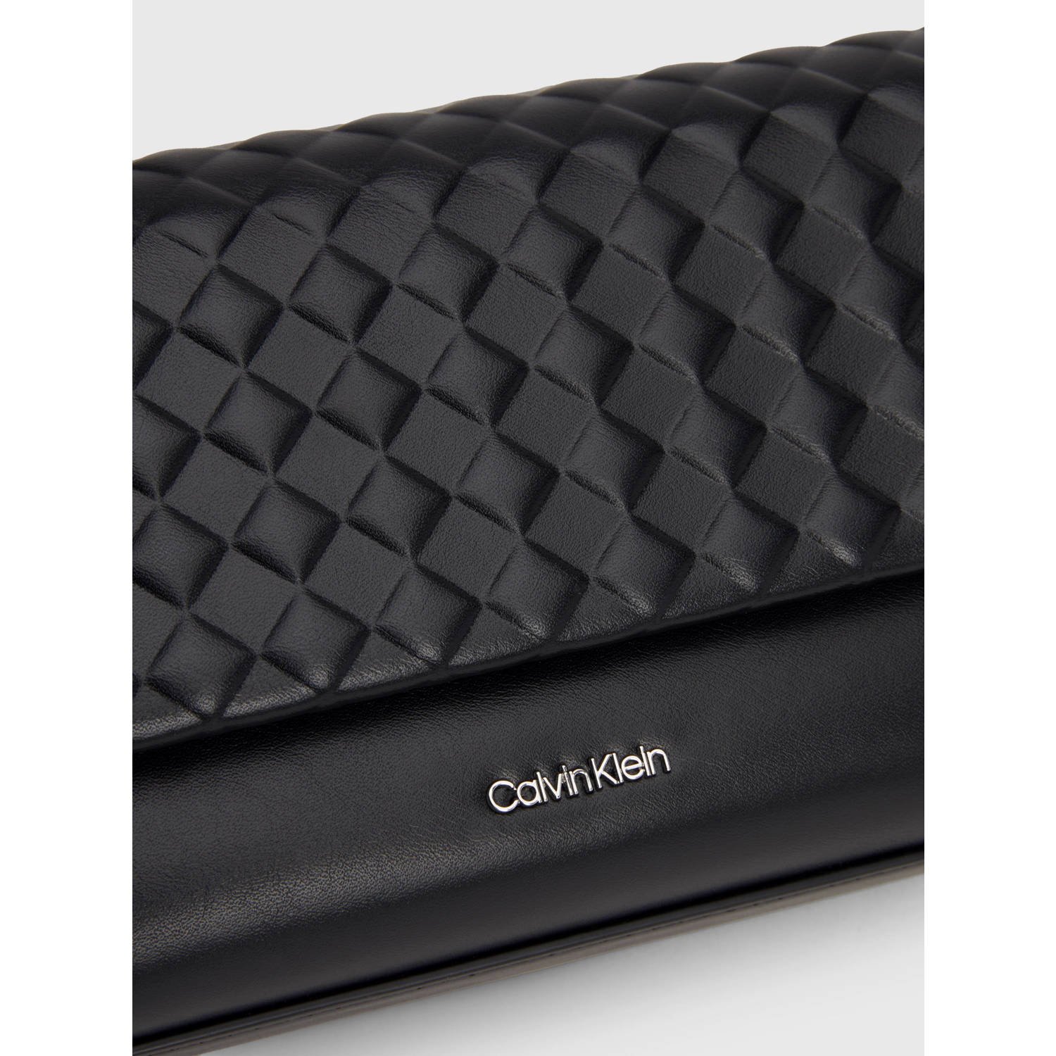 Calvin Klein crossbody tas Mini Quilt zwart