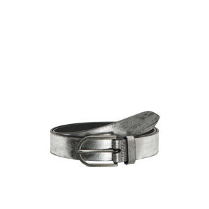metallic leren riem ONLVIGGA zilverkleurig