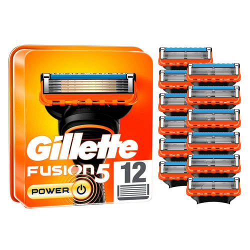 Gillette Fusion Power navulmesjes - 12 stuks