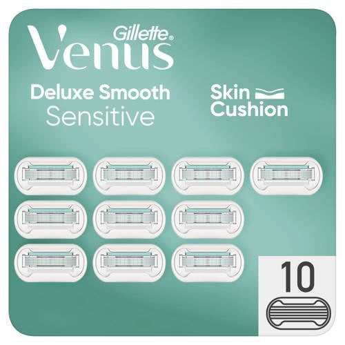 Gillette Venus Deluxe Smooth navulmesjes - 10 stuks
