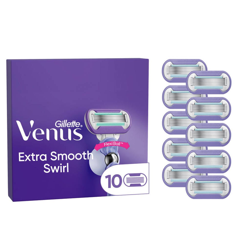 Gillette Venus Deluxe Smooth Swirl navulmesjes - 10 stuks