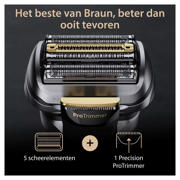 thumbnail: Braun Series 9  scheerapparaat - wet & dry - 9560cc