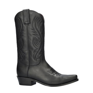 Lucky Mick nubuck cowboylaarzen zwart