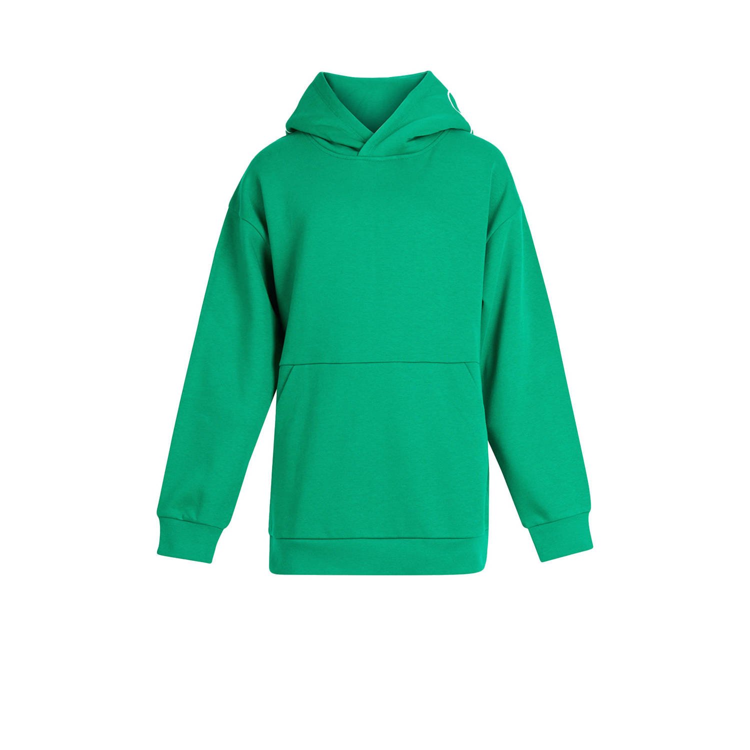 Shoeby hoodie met backprint groen Sweater Backprint 122 128