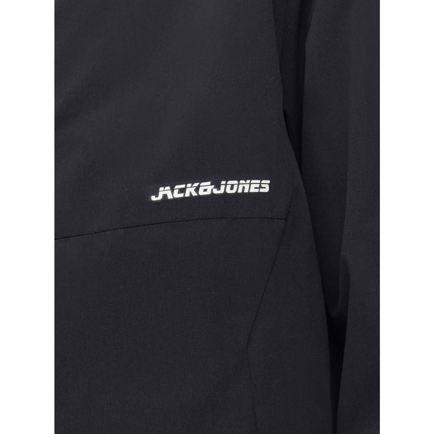 JACK & JONES PLUS SIZE softshell tussenjas JJALEX Plus Size met logo black