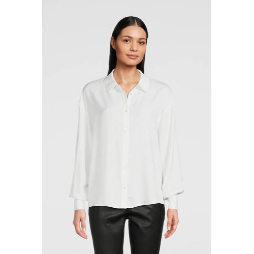 MSCH Copenhagen blouse MSCHSandeline Maluca wit afbeelding