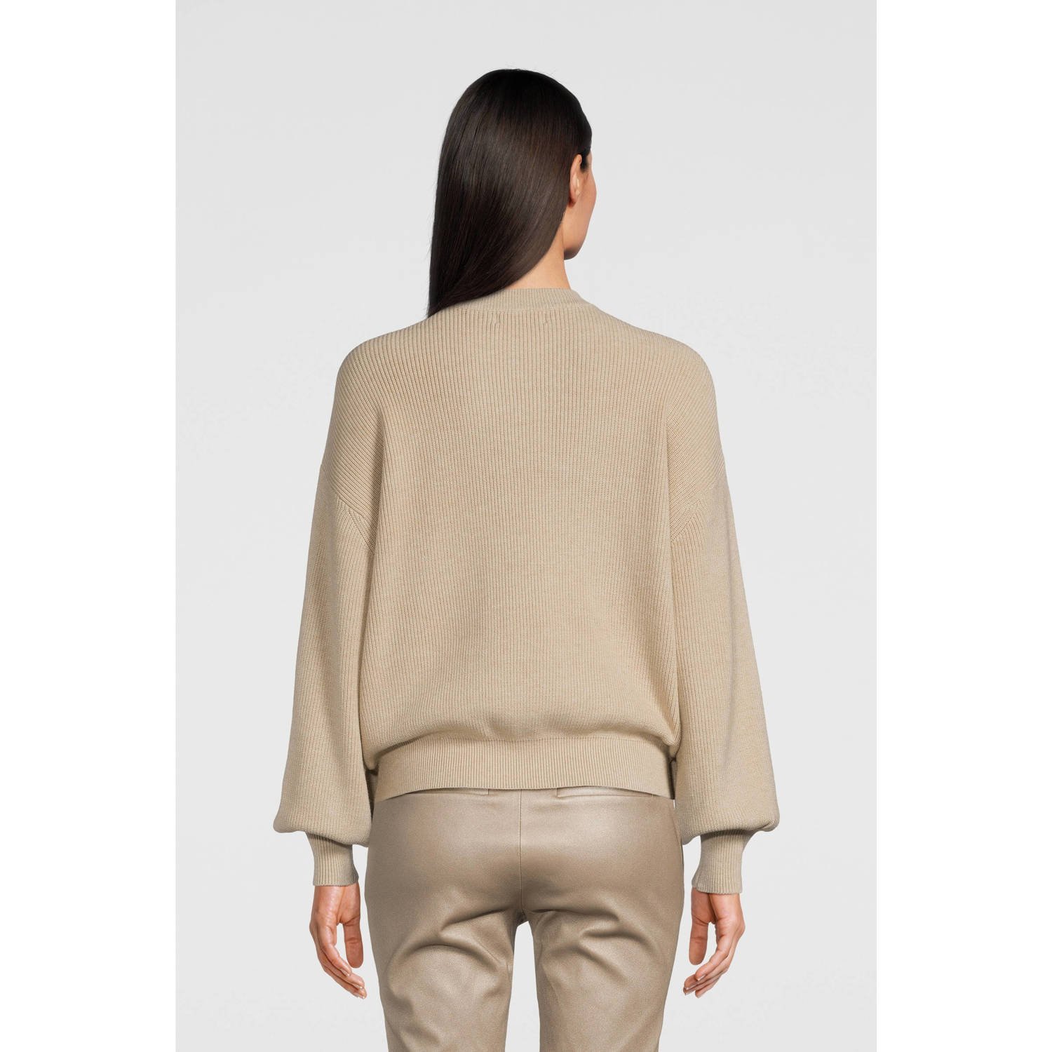 MSCH Copenhagen gebreide trui MSCHAcentia Rachelle beige