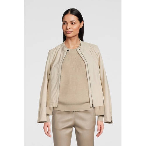 MSCH Copenhagen gebreide trui MSCHAcentia Rachelle beige afbeelding