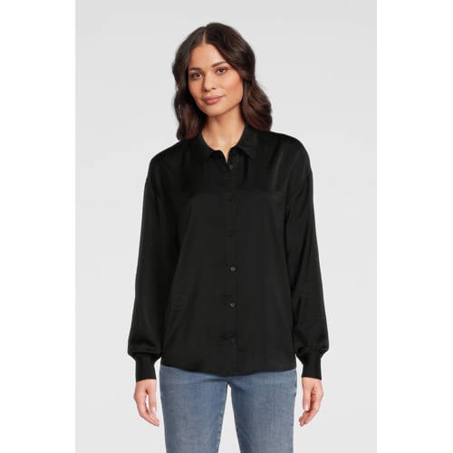 MSCH Copenhagen blouse MSCHSandeline Maluca zwart afbeelding