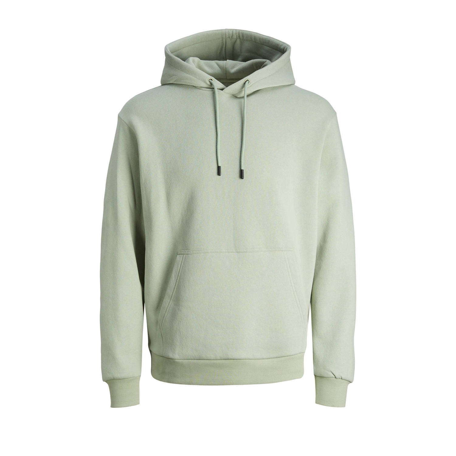 JACK & JONES ESSENTIALS gemêleerde hoodie JJEBRADLEY desert sage