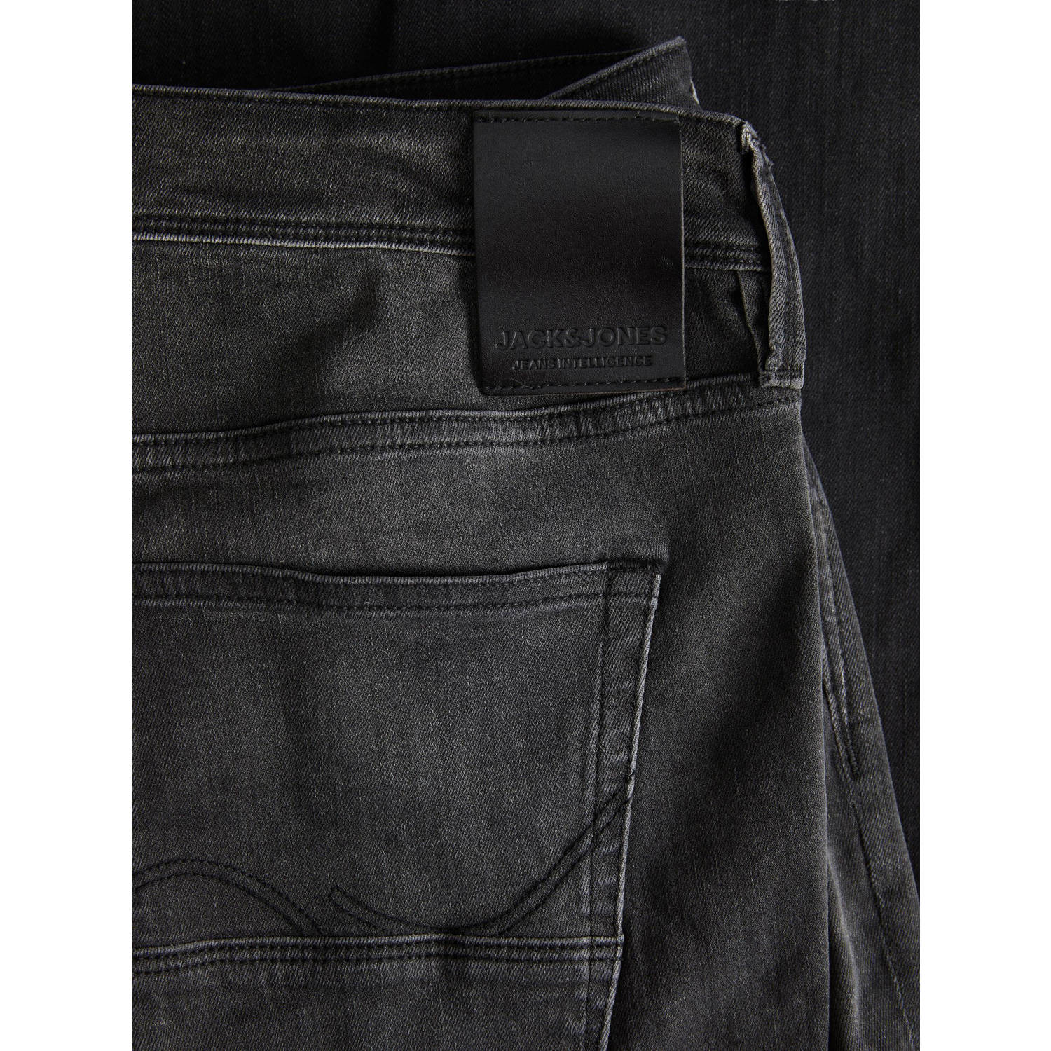 JACK & JONES JEANS INTELLIGENCE slim fit jeans JJIGLENN cb 343 black denim