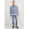 JACK & JONES JEANS INTELLIGENCE regular fit jeans JJICLARK JJORIGINAL blue denim