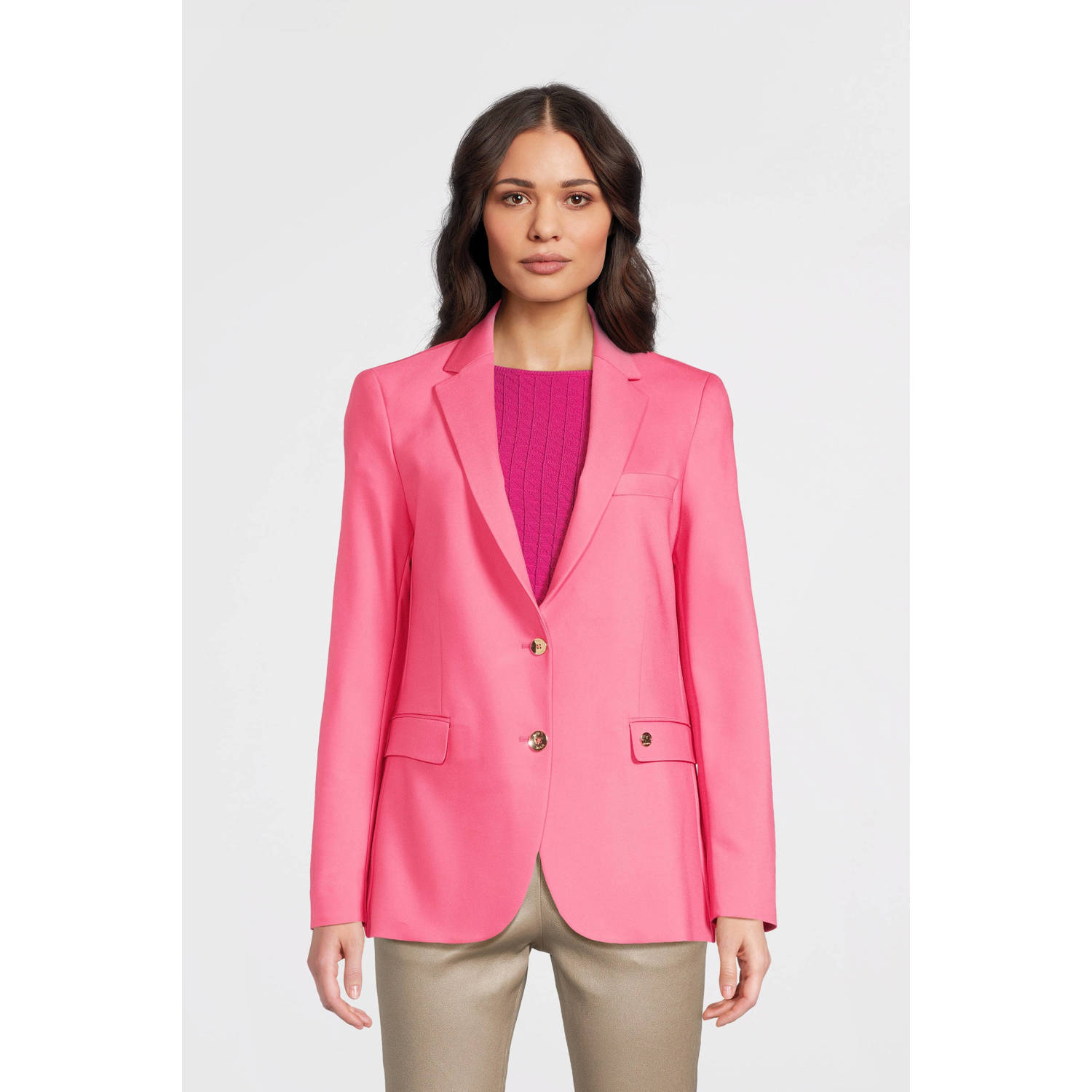 Mos Mosh oversized blazer Mary Night roze