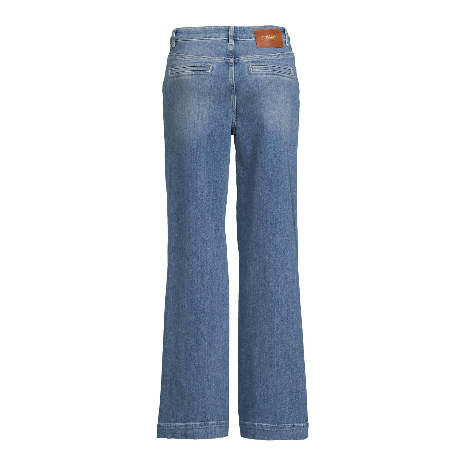Mos Mosh wide leg jeans MMColette medium blue denim