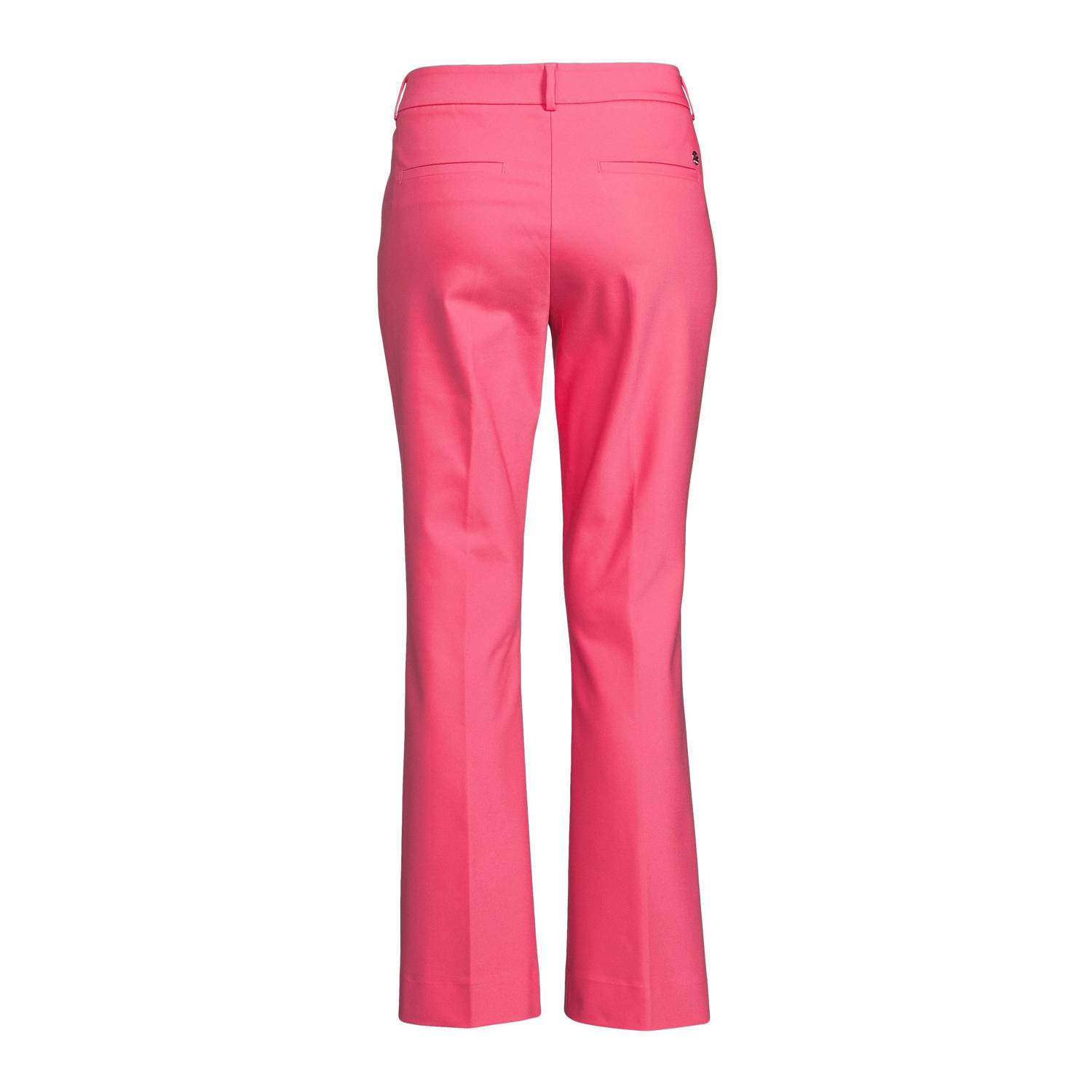 Mos Mosh straight fit pantalon Ellen Night roze