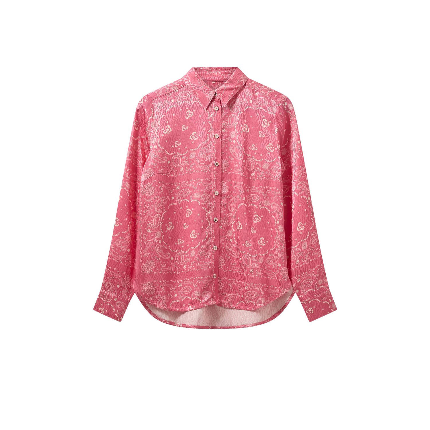 Mos Mosh blouse MMTaylar met all over print roze