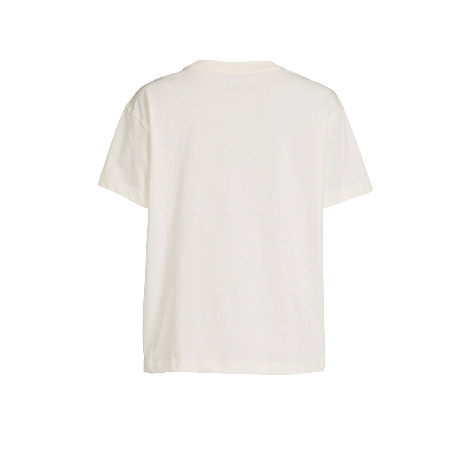 Mos Mosh T-shirt MMAsa met tekst crème