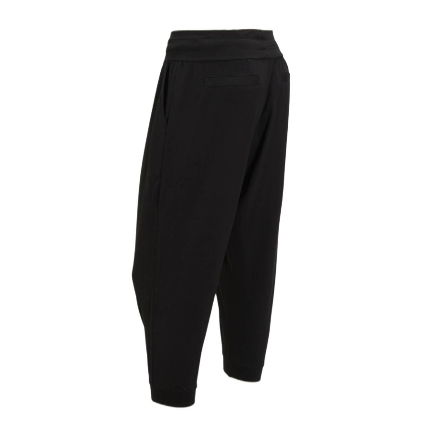 anytime harem capri jogger zwart