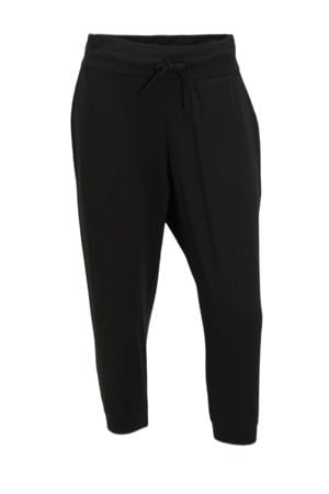 harem capri jogger zwart