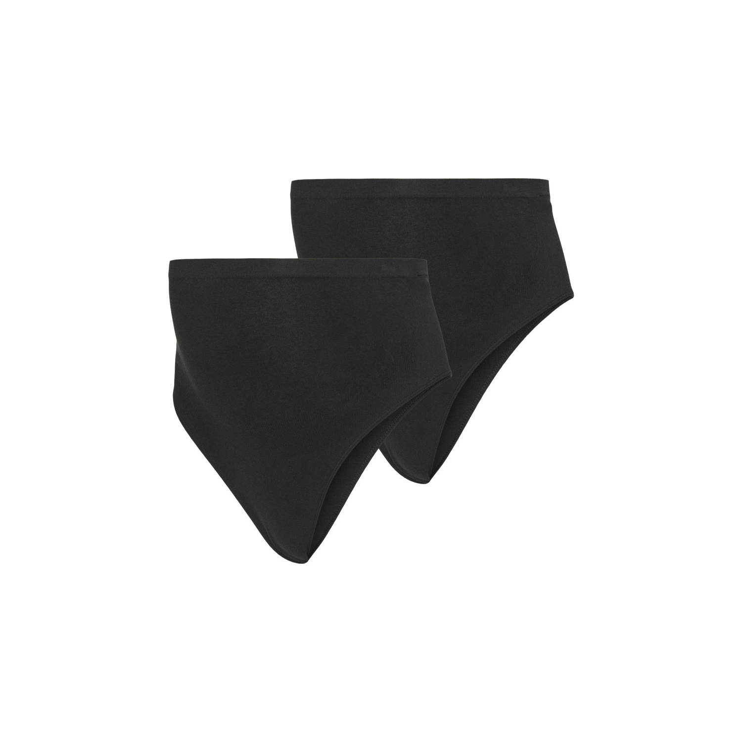 MAMALICIOUS zwangerschapsstring MLHEAL (set van 2) zwart