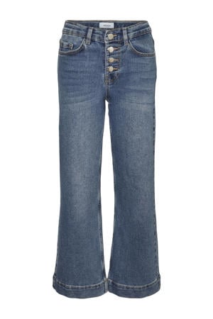 wide leg jeans VMDAISY medium blue denim