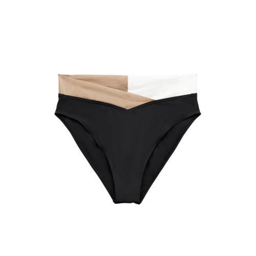 ESPRIT Women Beach bikinibroekje zwart/beige/wit