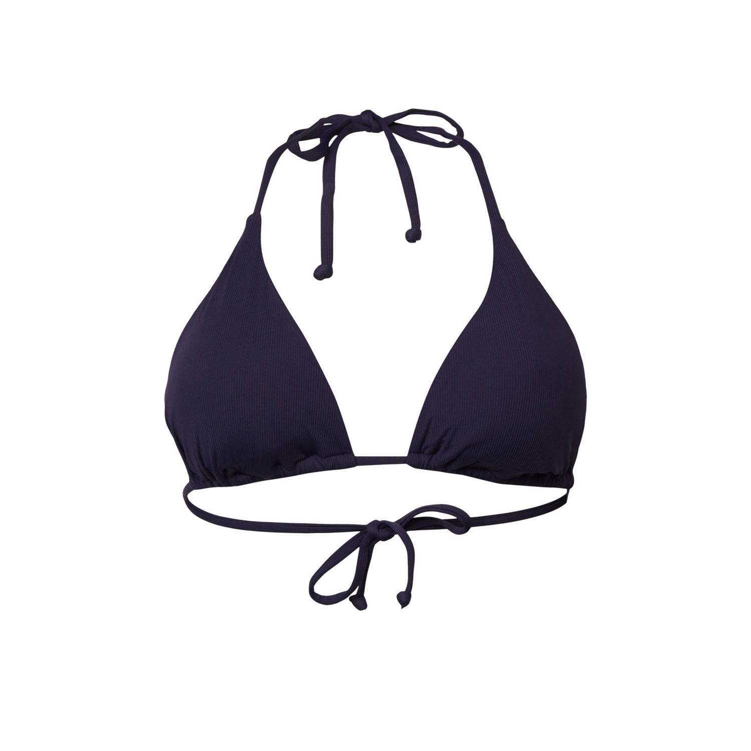 ESPRIT Women Beach voorgevormde triangel bikinitop donkerblauw