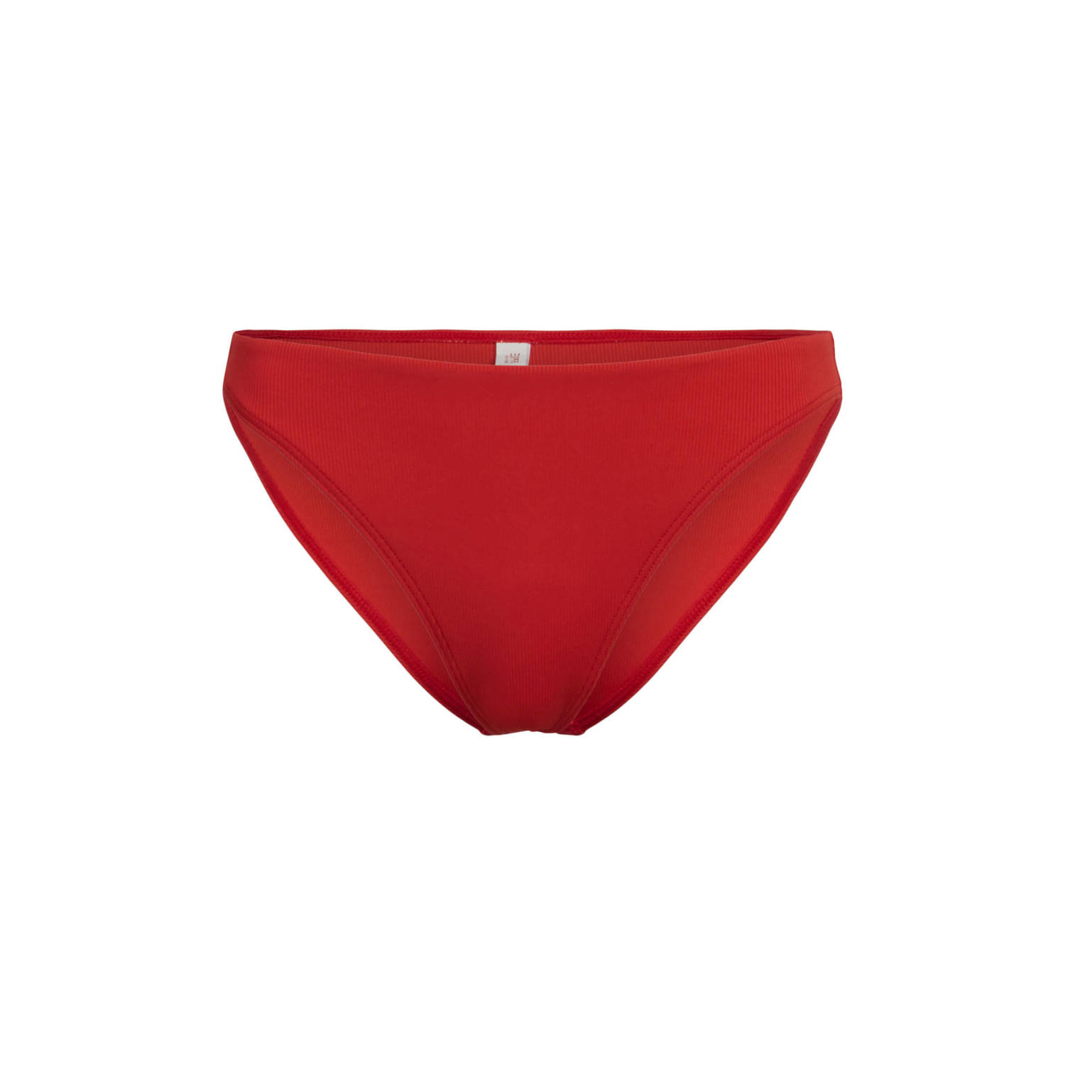 ESPRIT Women Beach bikinibroekje met ribstructuur rood