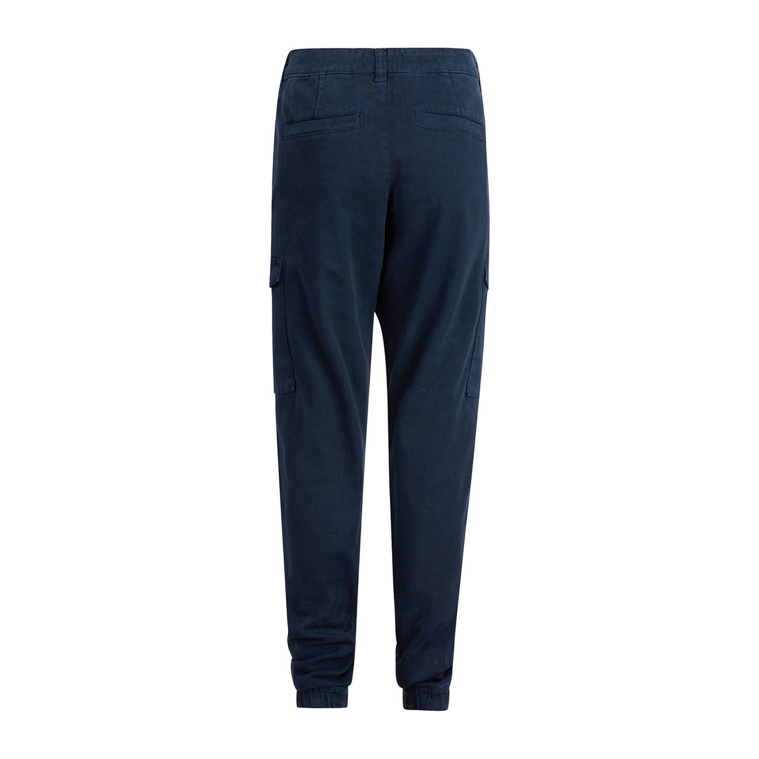 Shoeby regular fit broek donkerblauw