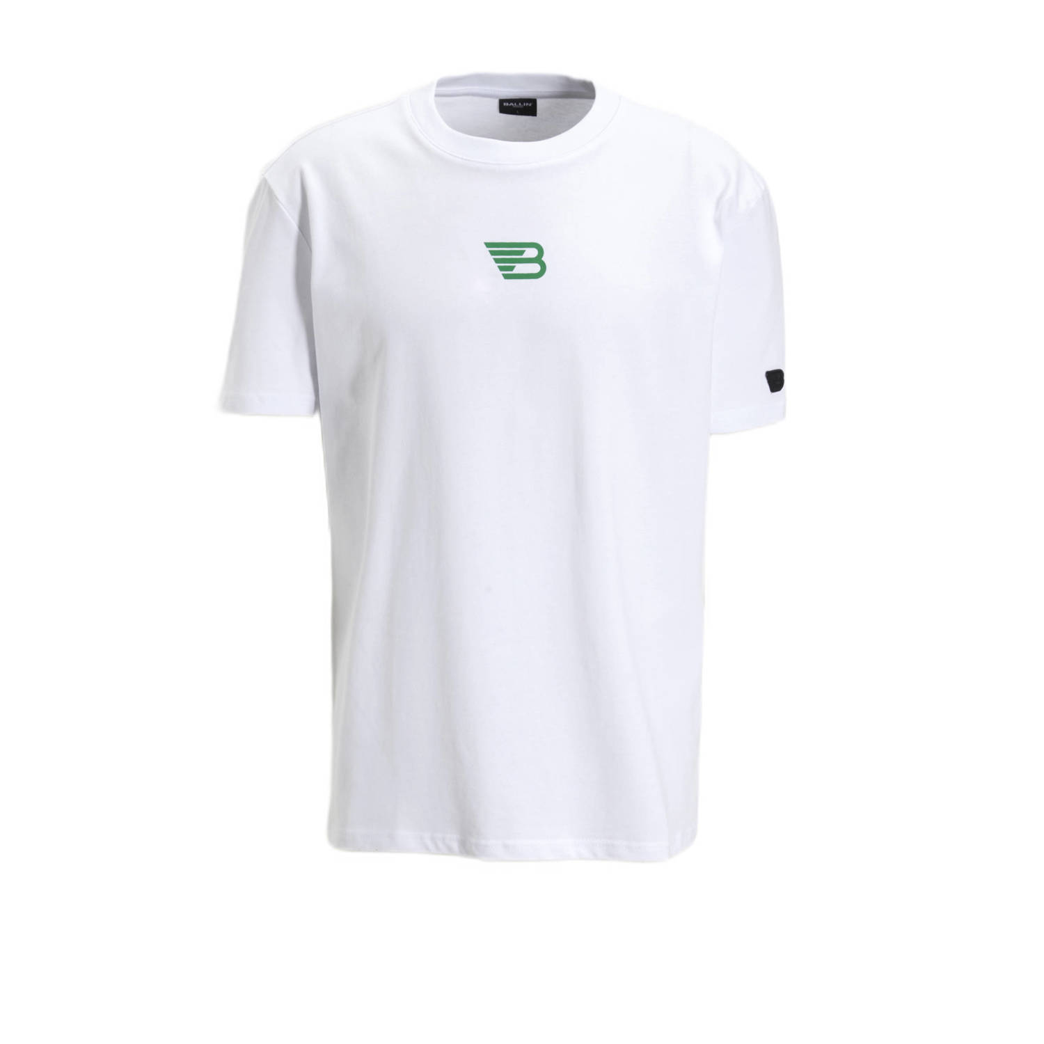 Ballin T-shirt met backprint white