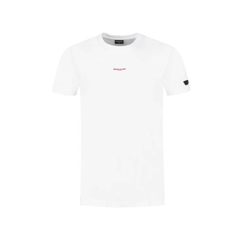 Ballin T-shirt met backprint white