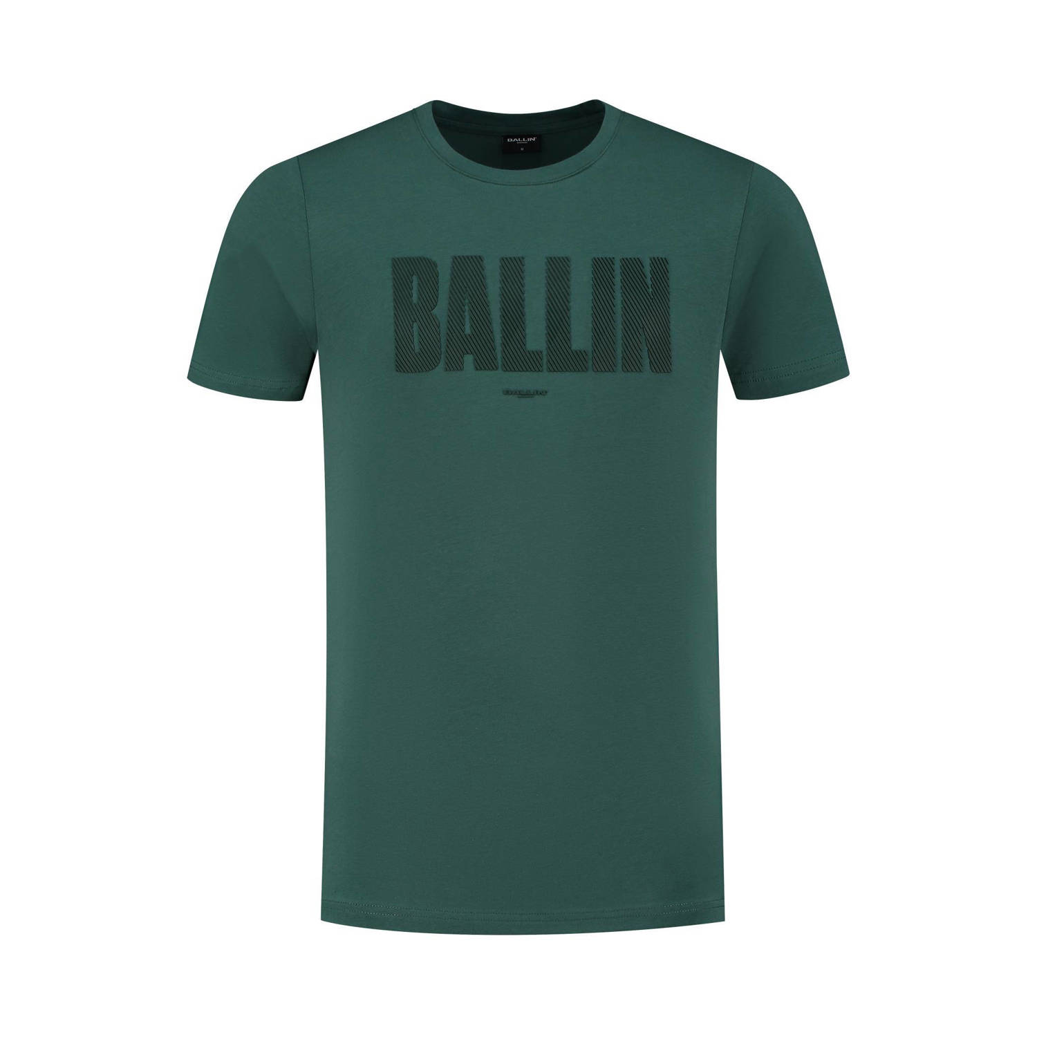 Ballin T-shirt met printopdruk faded green