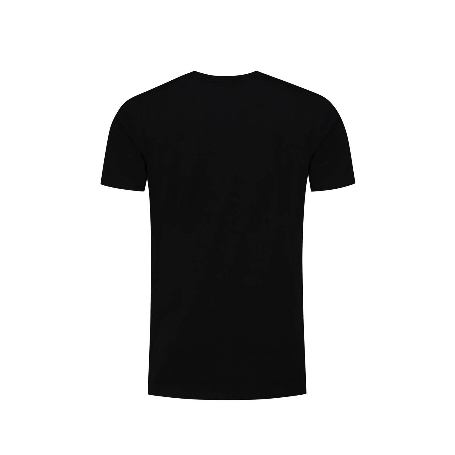 Ballin T-shirt met printopdruk black