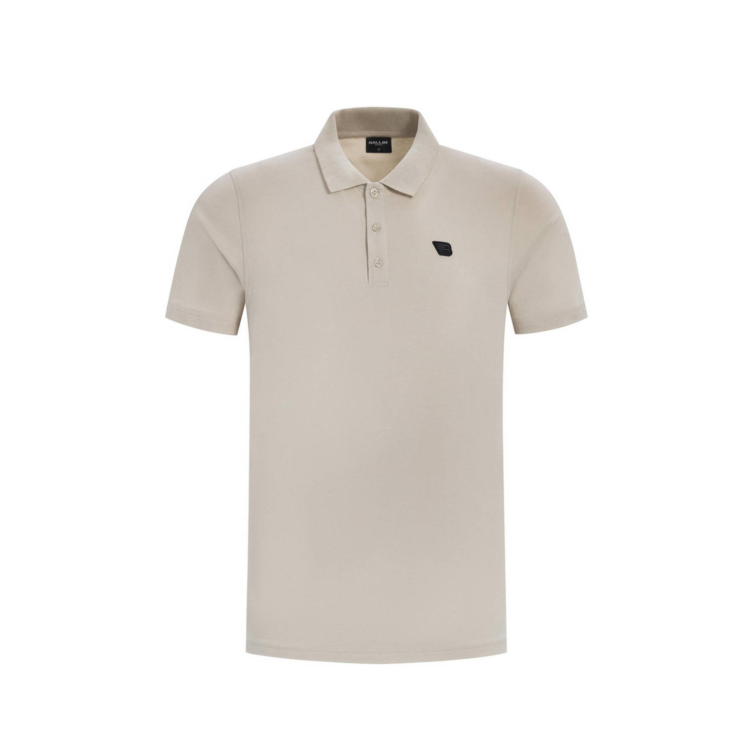 Ballin polo met logo sand
