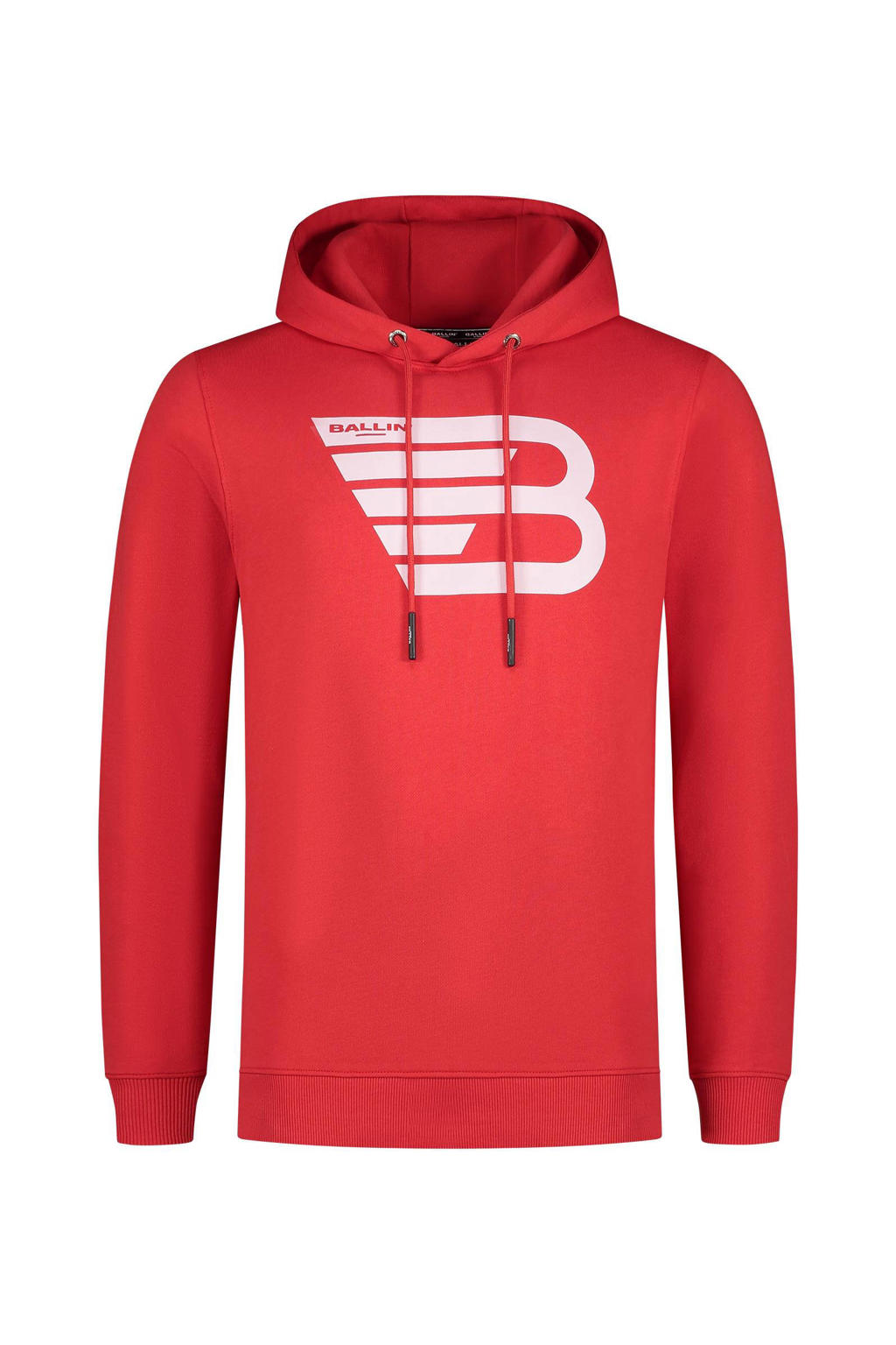 Ballin hoodie met printopdruk red