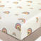 NOUS Kids katoenen hoeslaken ledikant Little Rainbow