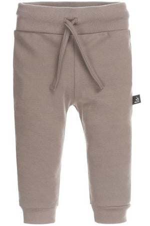 baby regular fit broek bruin