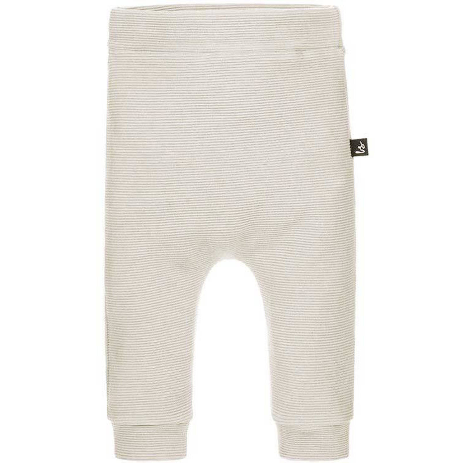 Babystyling baby regular fit broek beige Katoen Effen 50