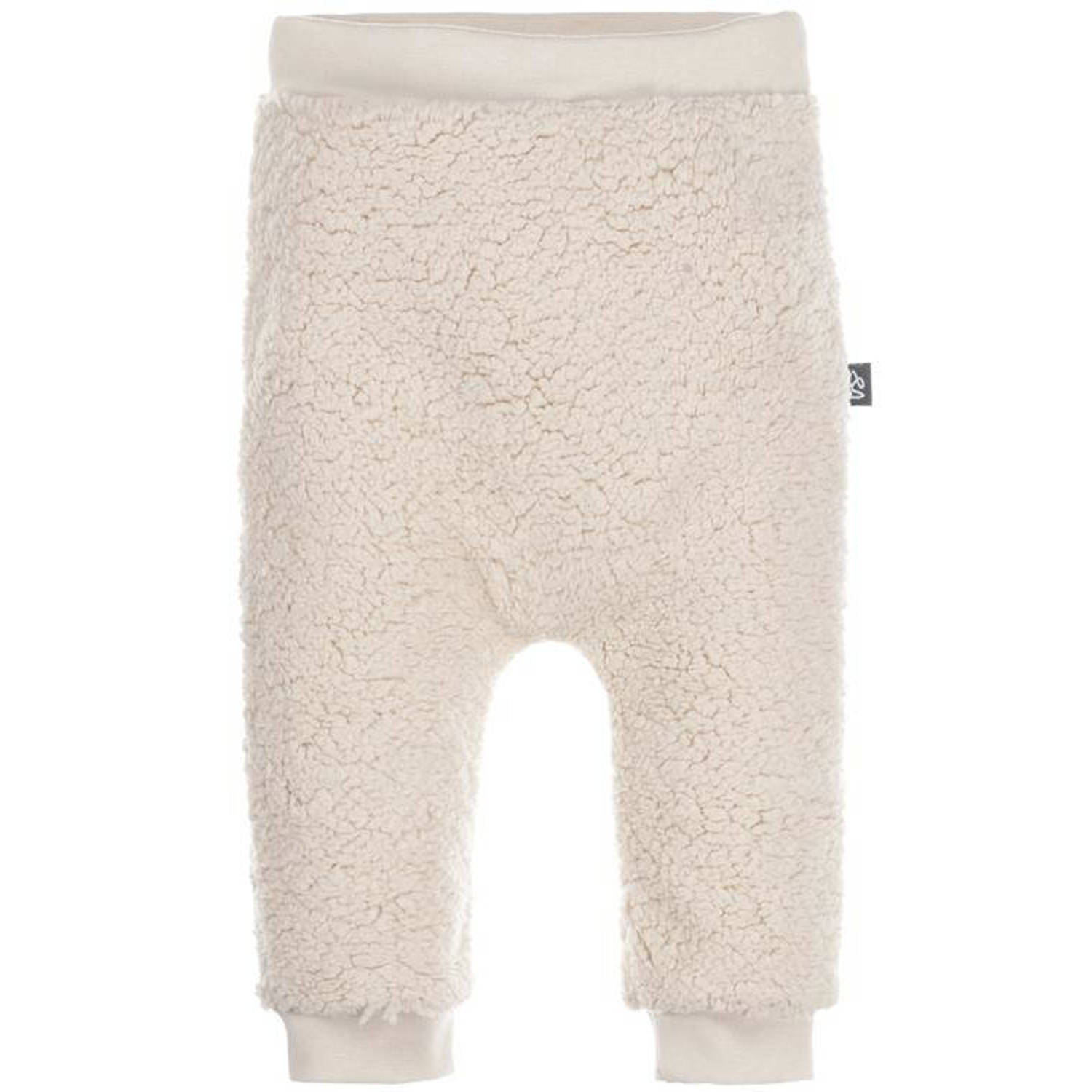 Babystyling baby regular fit broek beige Teddy 74 80