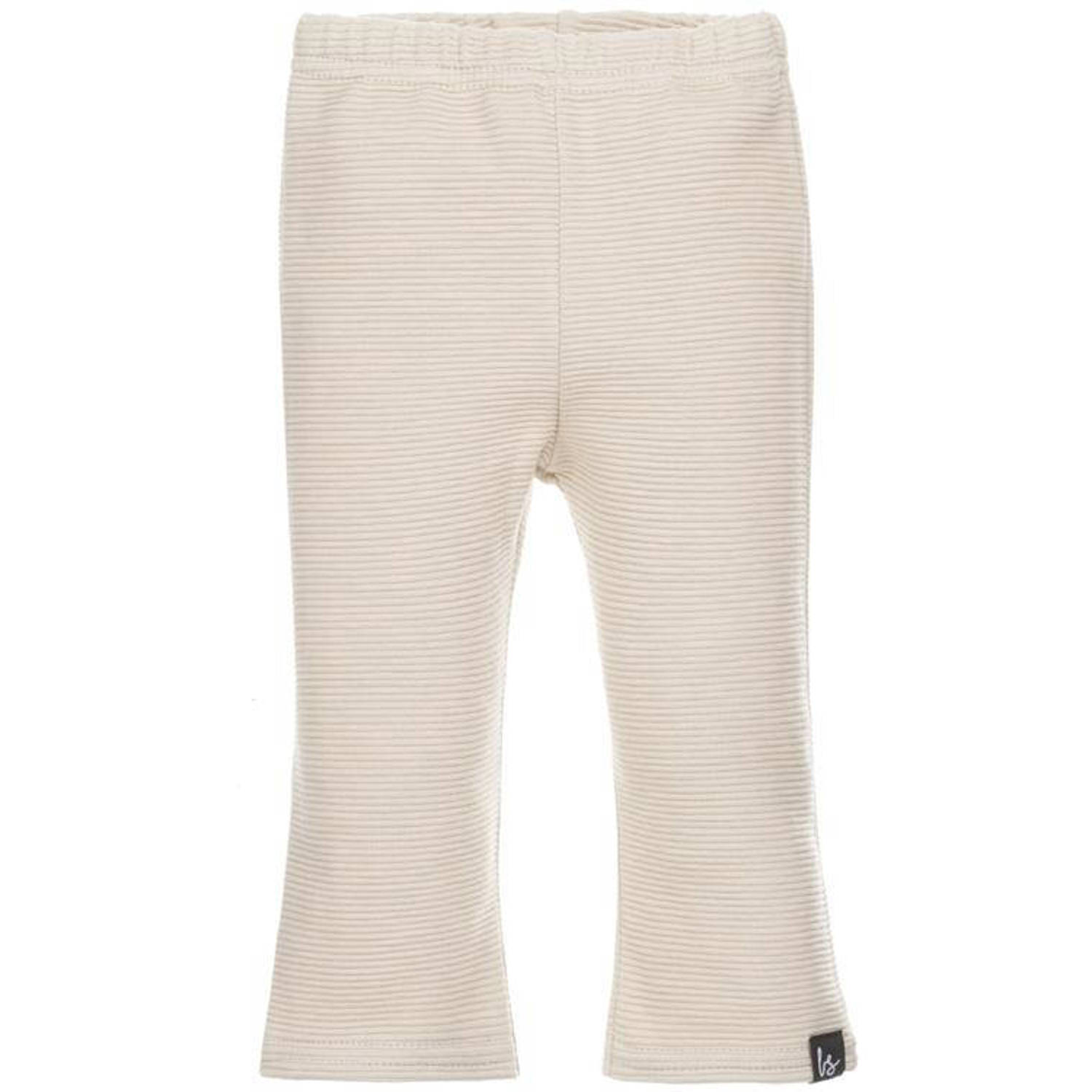 Babystyling baby flared broek beige