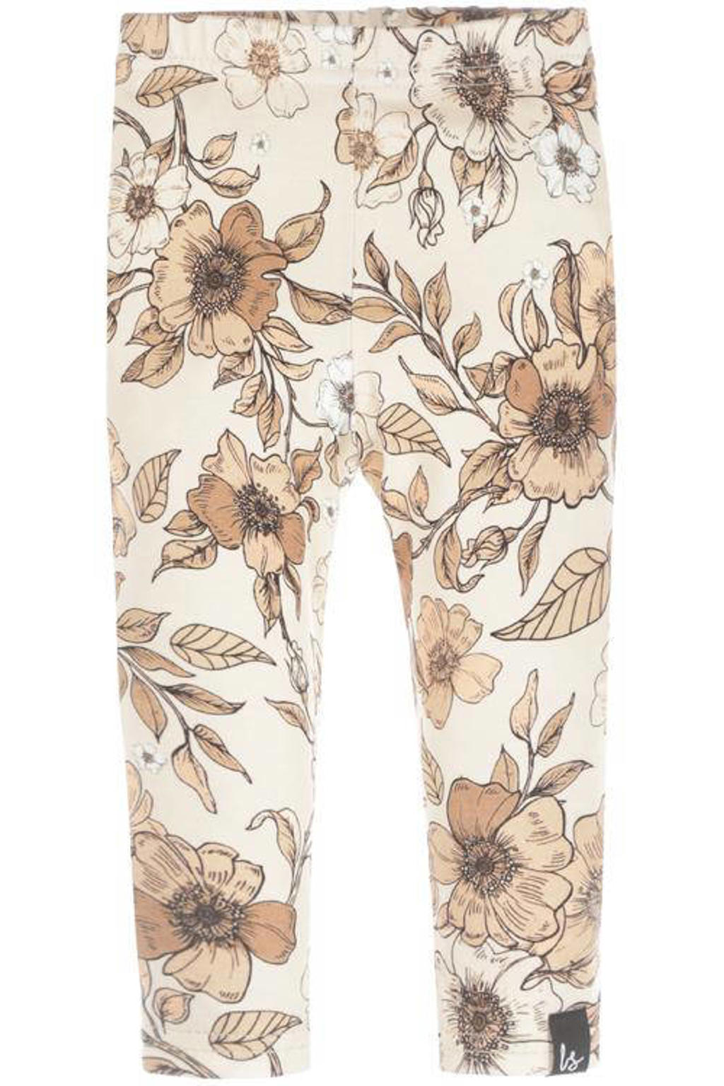 Eunia Korte Broek in Stripe Floral Baby Blue main image 1