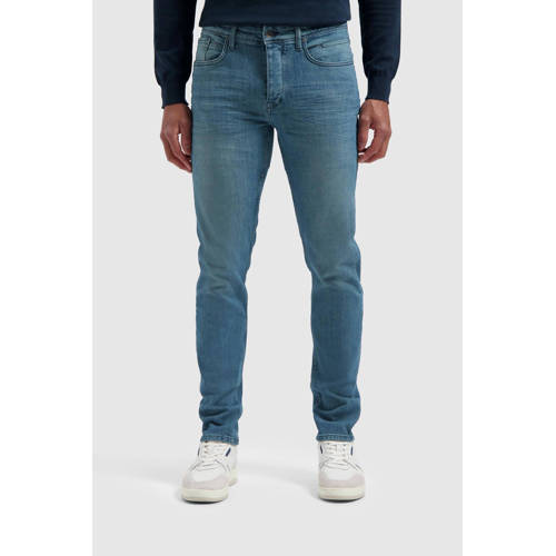 Pure Path slim fit jeans Ryan denim mid blue afbeelding