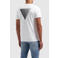 Pure Path regular fit T-shirt met backprint white