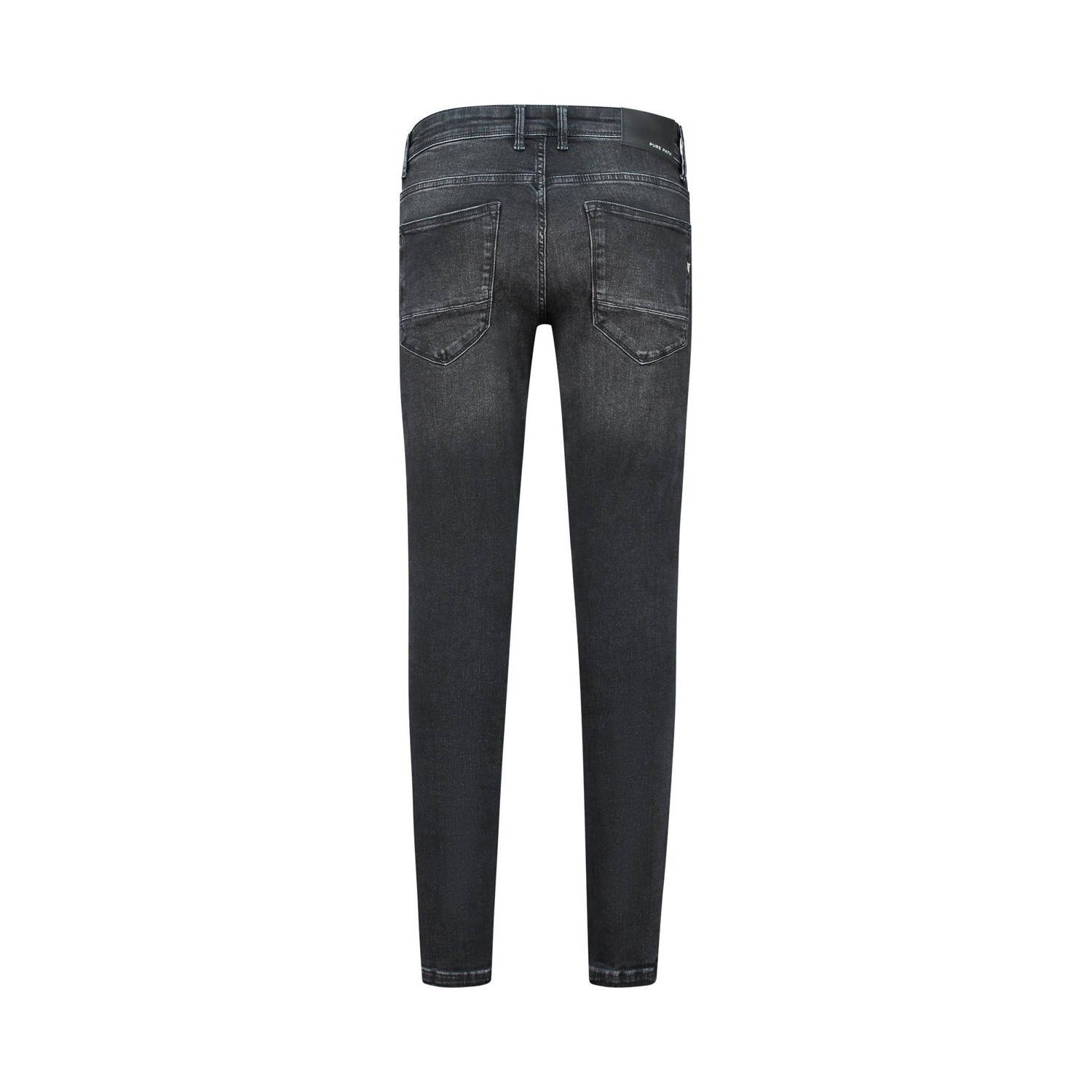 Pure Path skinny jeans Jone denim dark grey